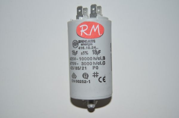 Condensador de trabajo 18uf 450 V