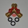 Conexión en Y para conectar dos mangueras de 3/4 a un grifo