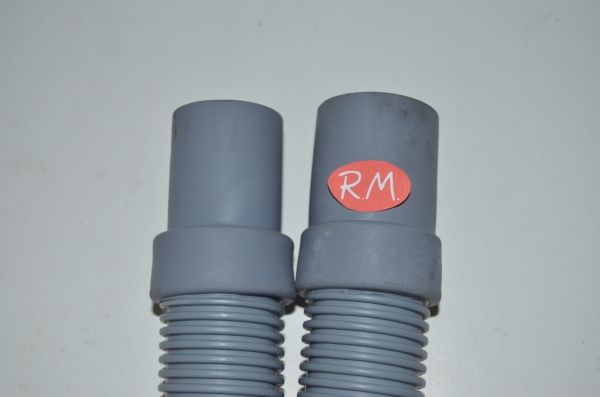 Tubo desagüe lavavasos de bar 2 bocas 180° Ø 35 mm Ø 32 mm 2 metros