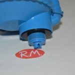 Grifo regulador 28 gr adaptable botella butano popular azul - Imagen 3
