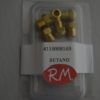 Conjunto inyectores a gas butano cocina Fagor M-8