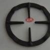 Parrilla suplementaria fundición fuego cocina 138 mm