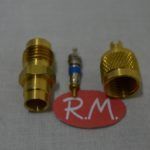Obús de carga frigorífico para soldar 1/4" SAE