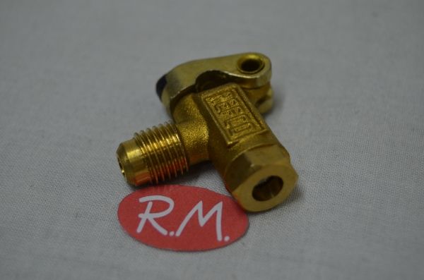 Válvula obús para carga refrigerante Refco 1/4" pinchada