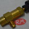 Válvula carga para botella refrigerante M-1/4 SAE x H-1/4 SAE