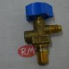 Válvula botella freón refrigerante 1/4 npt x 1/4 SAE