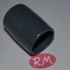 Manguito unión para encolar tubo de PVC gris Ø 25 mm
