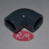 Codo 90° para encolar en tubo de PVC gris Ø 16 mm