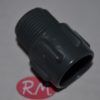 Manguito PVC rosca macho 3/4" a encolar Ø 25mm