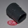 Manguito PVC rosca hembra 3/4" a encolar