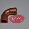 Codo 90° cobre aire acondicionado hembra 3/8" para soldar
