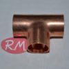 Te cobre aire acondicionado hembra 5/8" para soldar