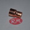 Reducción cobre aire acondicionado hembra 1/2" - 3/8" para soldar