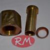 Tuerca movil roscar 3/8" SAE a tubo soldar 3/8"