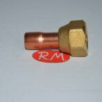 Tuerca movil roscar 3/8" SAE a tubo soldar 3/8"