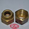 Tuerca latón SAE reducida hembra 3/4" a tubo 5/8"
