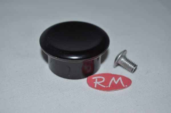 Pomo tapa aluminio 39 mm con tornillo