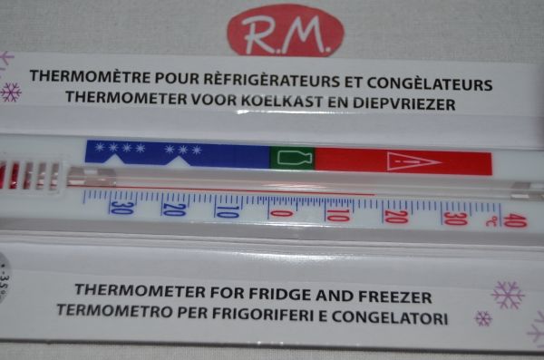 Termómetro para frigorífico, congelador -30°+40°