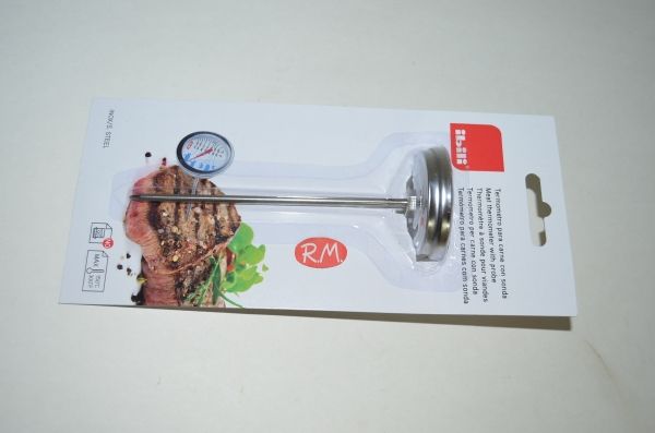 Termómetro para pinchar en carne de 0° a 250° Ibili