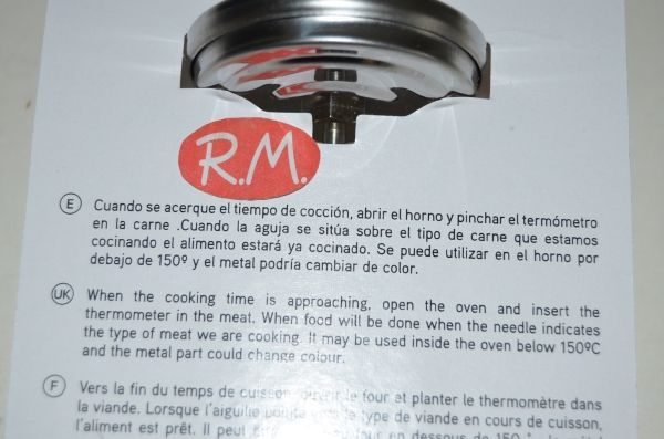 Termómetro para pinchar en carne de 0° a 250° Ibili - Imagen 3