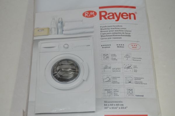 Funda para lavadora o secadora carga frontal Rayen