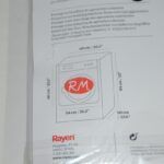 Funda para lavadora o secadora carga frontal Rayen - Imagen 4