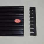 Rejilla ventilación horno negro 60 x 12cm - Imagen 3