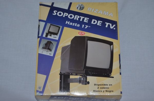Soporte articulado televisión negro hasta 17"
