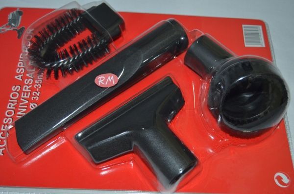 Kit accesorios aspirador con acoples a Ø32-35mm