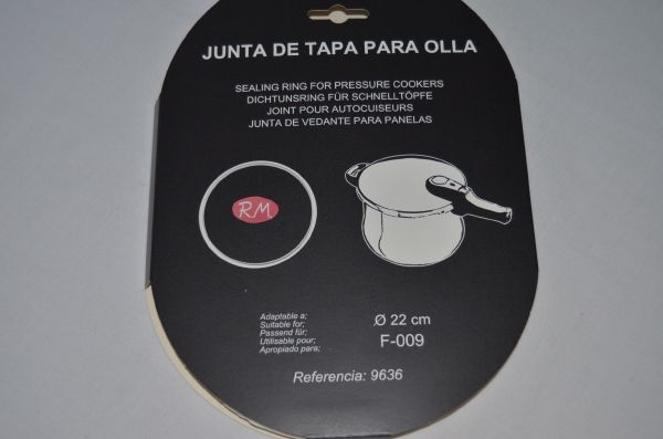 Junta tapa olla rápida a presión Fagor Ø220mm
