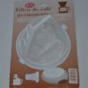 Filtro permanente cafetera goteo Ø 127 mm con cuchara