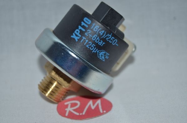 Presostato plancha vapor 1/4 rosca gas 4 bars de presión