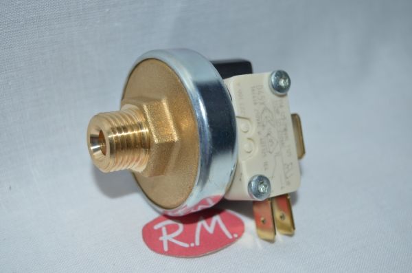 Presostato vapor 1/4 rosca gas 4 bars de presión