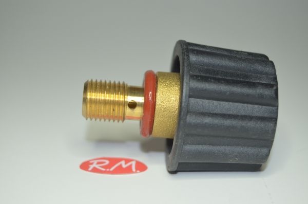 Tapón centro planchado Ø 44 mm rosca macho 1/4' 14 mm