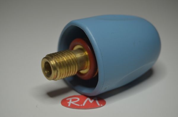 Tapón centro planchado Ø 40 mm rosca macho 1/4" 14 mm