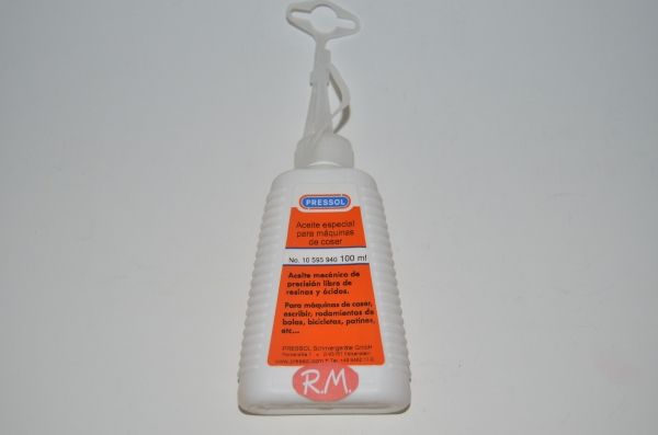 Aceite máquina de coser Pressol 100ml