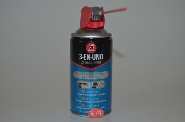 3 EN 1 lubricante doble spray 250 ml