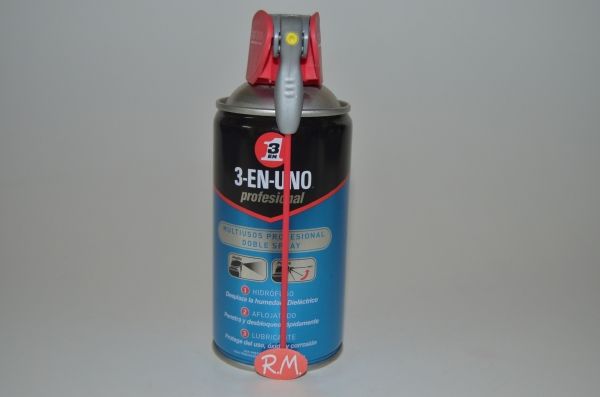 3 EN 1 lubricante doble spray 250 ml
