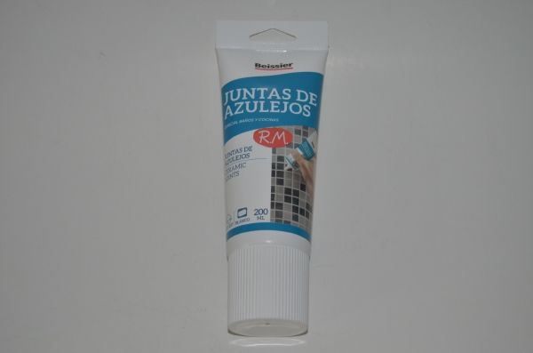 Blanqueador juntas azulejos tubo 200 ml Beissier