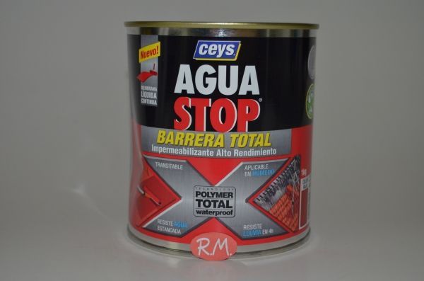 Aquastop Rojo barrera total bote 1 Kg Ceys