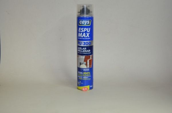 Espuma poliuretano 750 cc para pistola Ceys Espumax