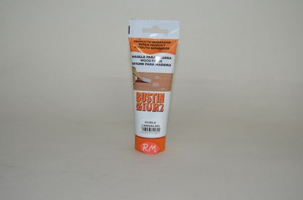 Masilla restauradora madera Roble tubo 120gr Bustin