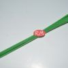 Brida poliamida verde 3,5 x 200 mm por 10 unidades