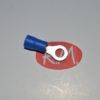 Terminal faston redondo azul preaislado Ø5 mm