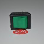 Interruptor bipolar con piloto verde 22 x 30 mm 6 contactos