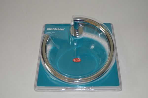 Toallero anilla plastisan kauta cromo 00515