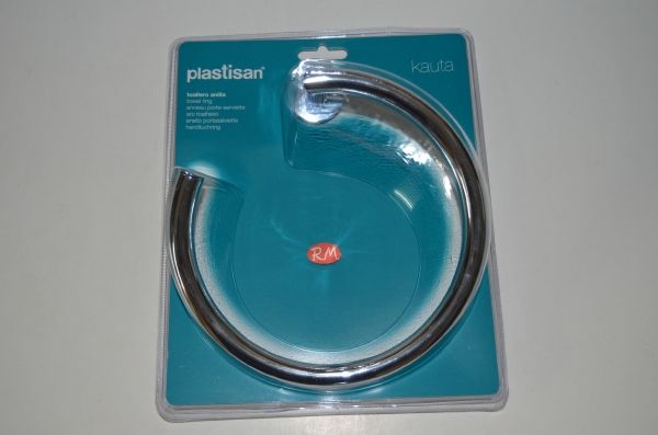 Toallero anilla plastisan kauta cromo 00515 - Imagen 2