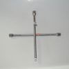 Llave en cruz para rueda de coche 17 x 19 x 22 x 1/2"