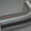 Tubo de aluminio flexible compacto Ø 110 mm 1 metro