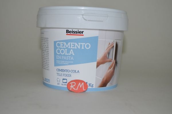 Aguaplast cemento cola en pasta tarro de 1kg